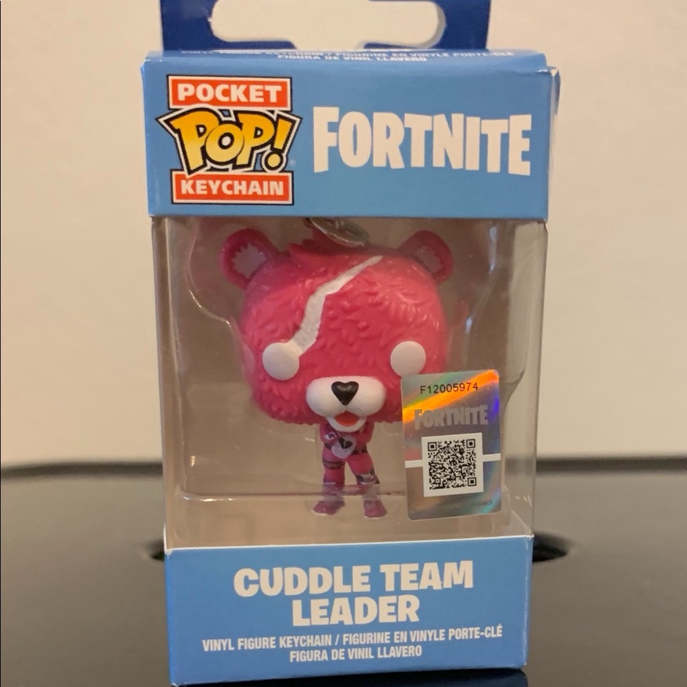 Funko POP Fortnite Keychain Cuddle Team Leader